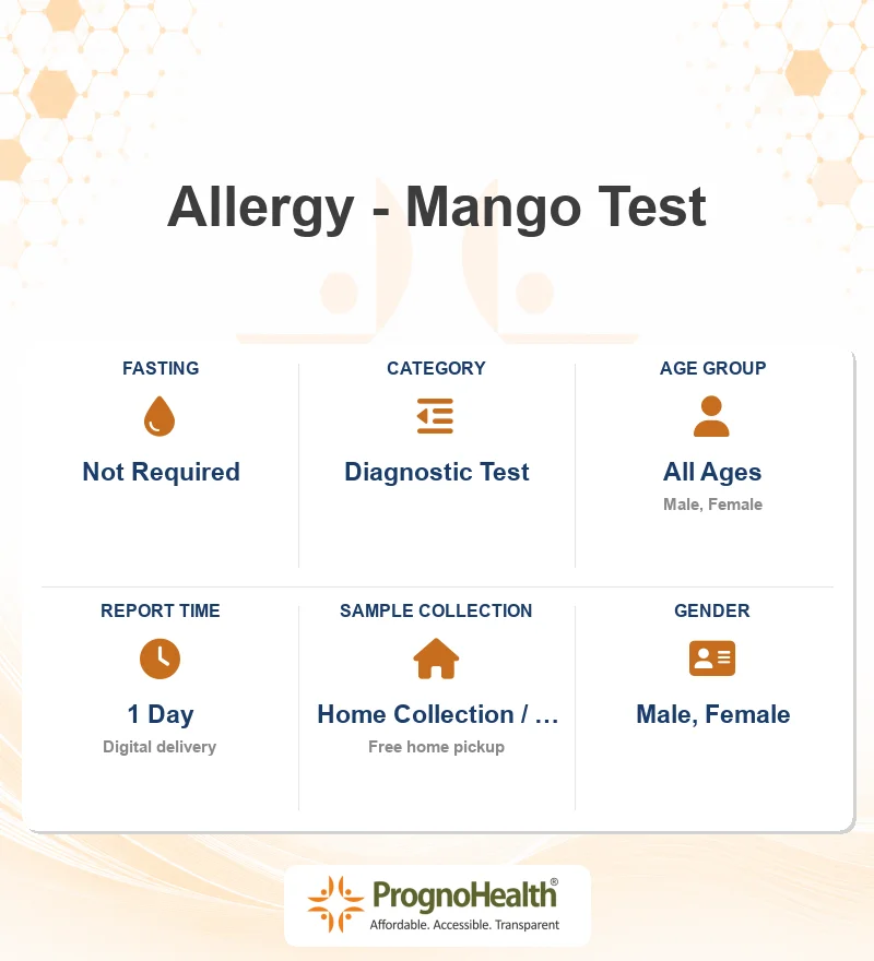 Allergy - Mango Test