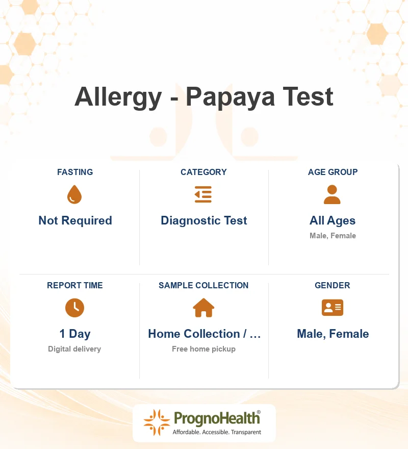 Allergy - Papaya Test