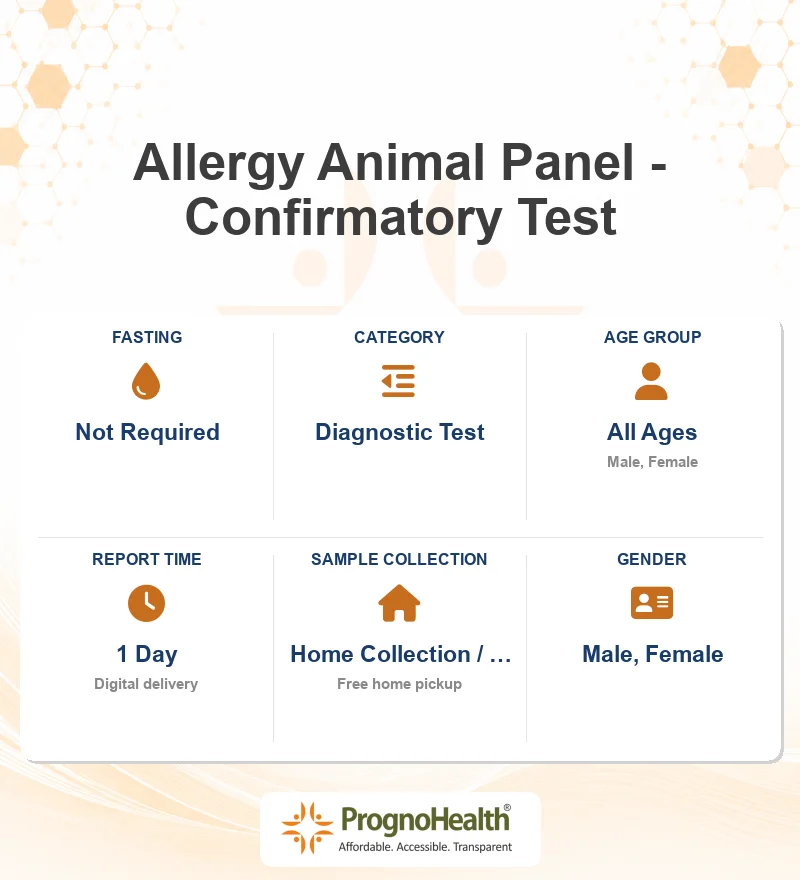 Allergy Animal Panel - Confirmatory Test