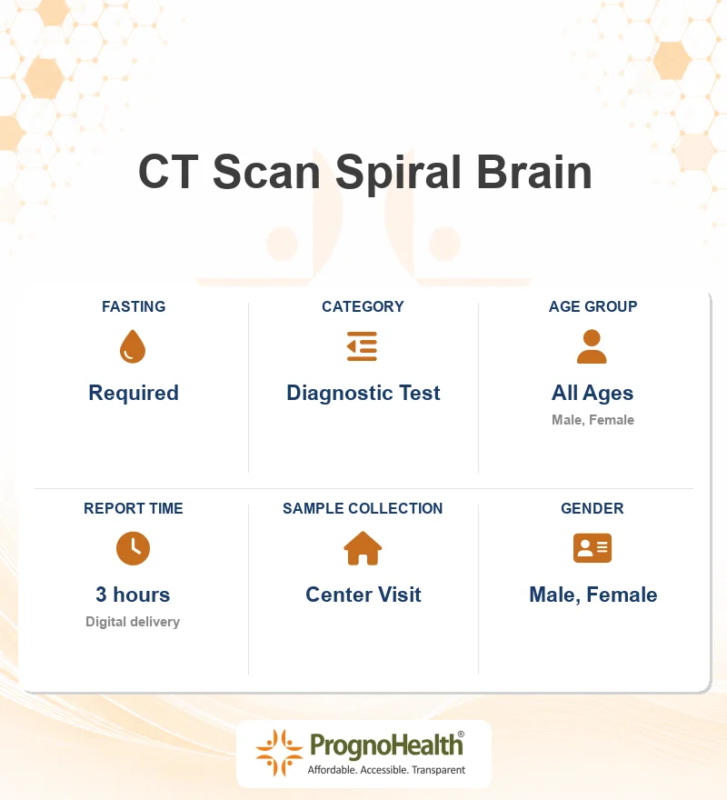 CT Scan Spiral Brain