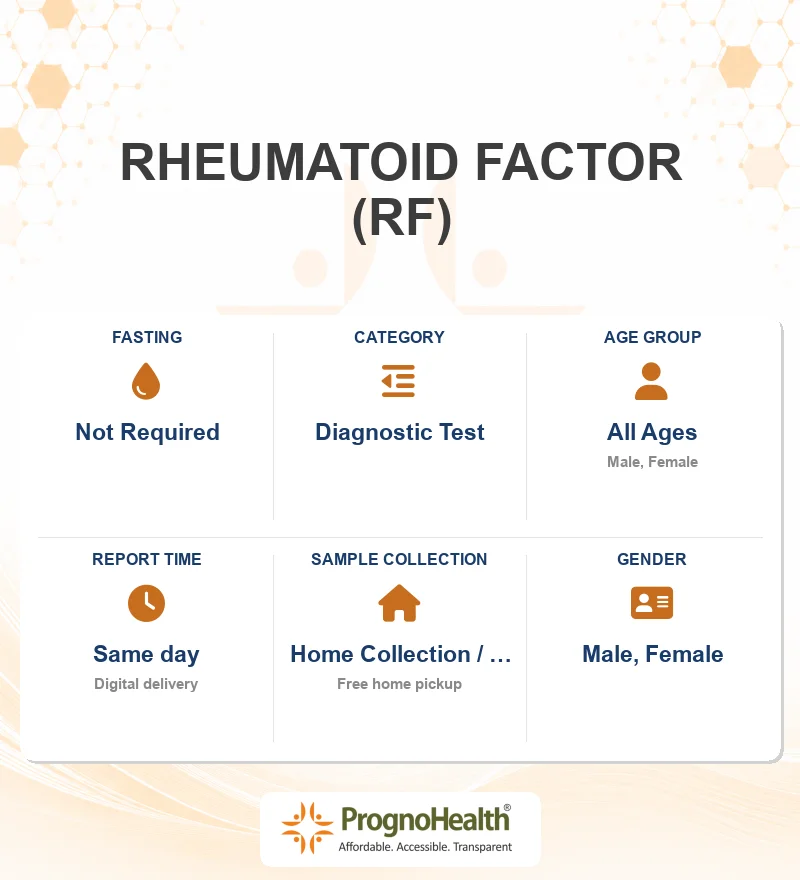 RHEUMATOID FACTOR (RF)
