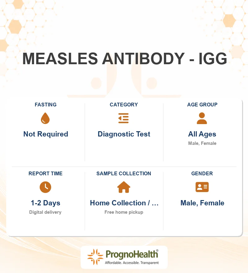 MEASLES ANTIBODY - IGG