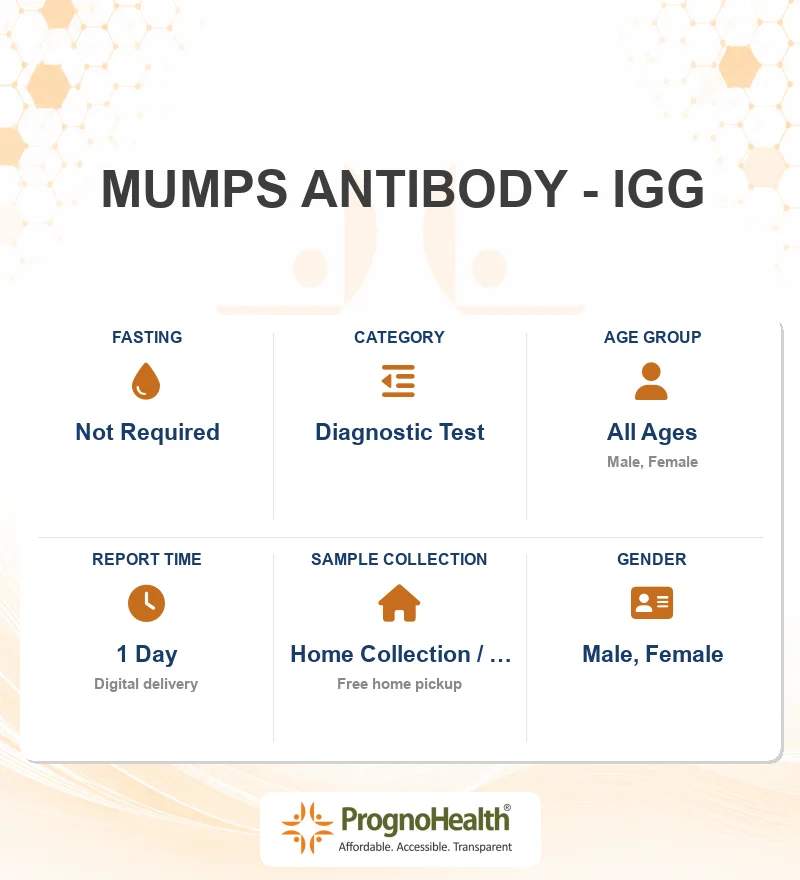 MUMPS ANTIBODY - IGG
