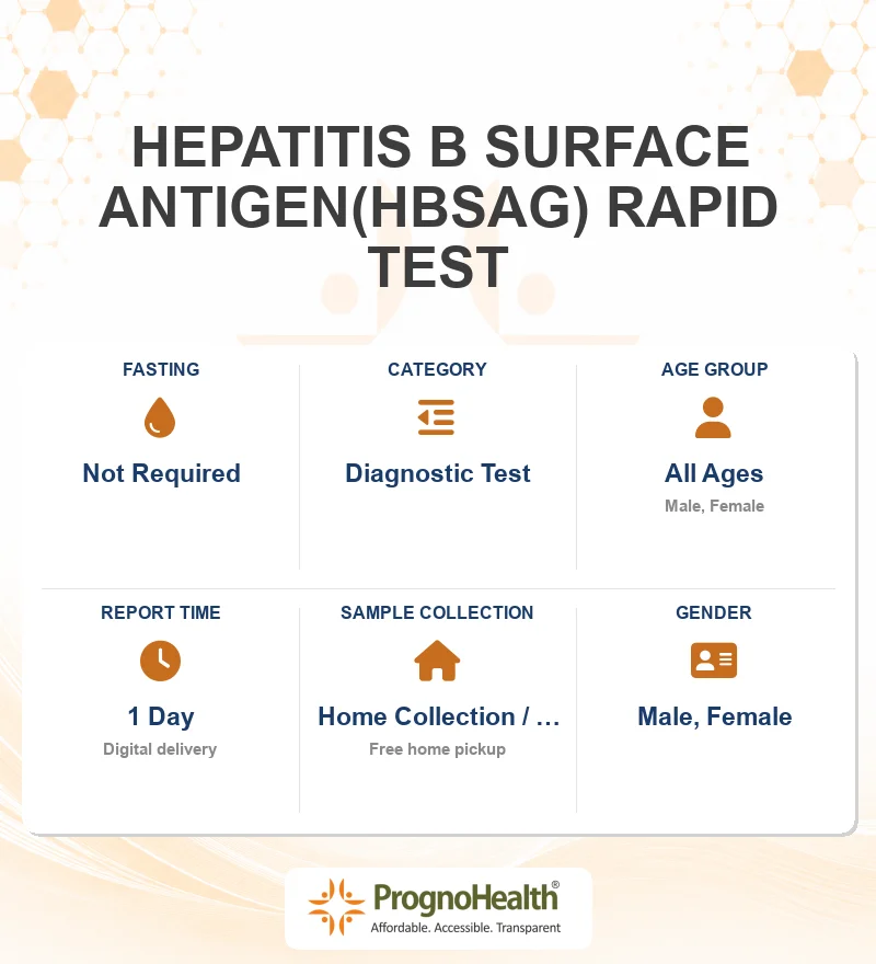 HEPATITIS B SURFACE ANTIGEN(HBSAG) RAPID TEST