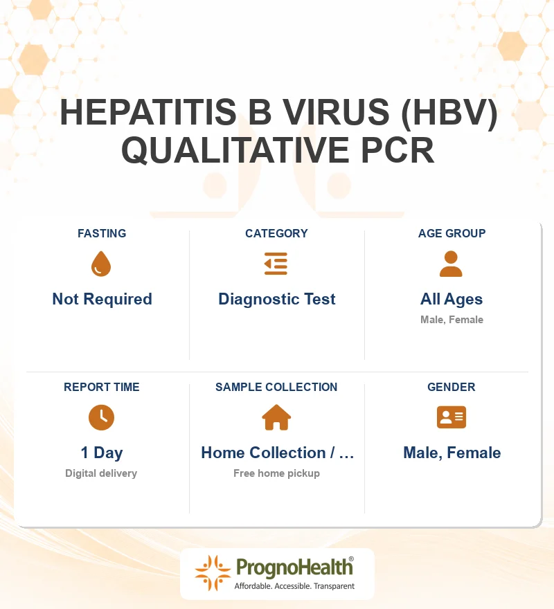 HEPATITIS B VIRUS (HBV) QUALITATIVE PCR