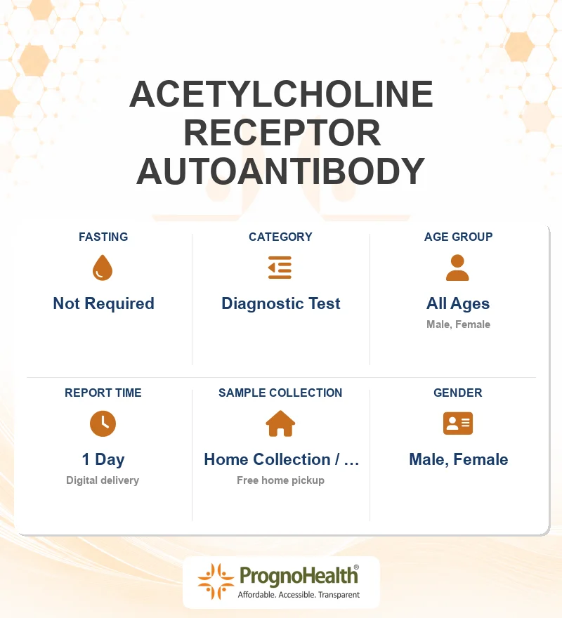ACETYLCHOLINE RECEPTOR AUTOANTIBODY