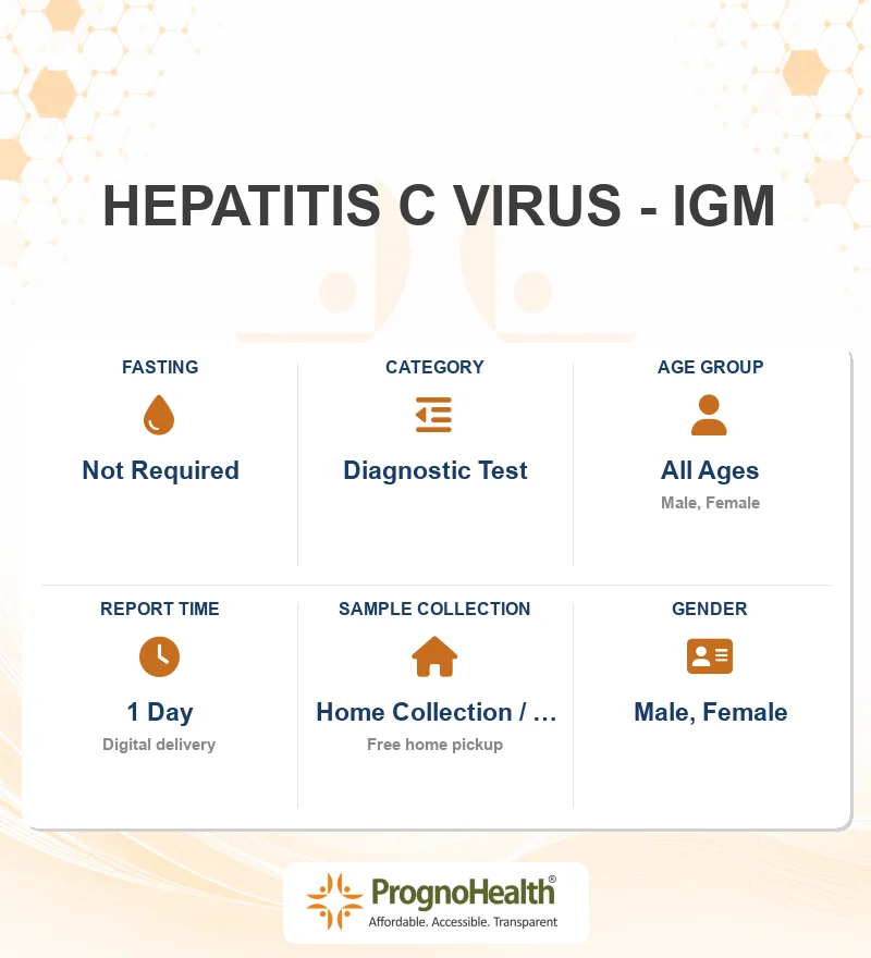 HEPATITIS C VIRUS - IGM