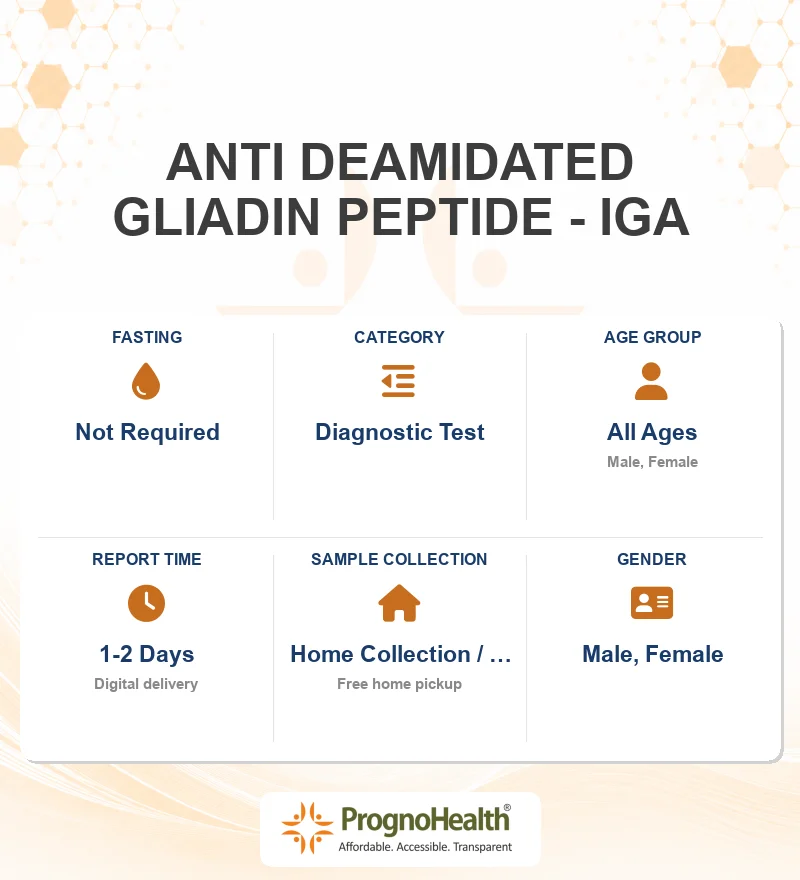 ANTI DEAMIDATED GLIADIN PEPTIDE - IGA