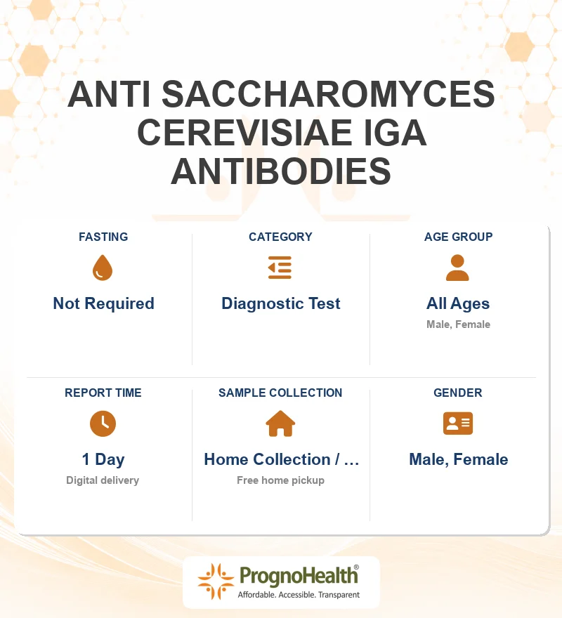 ANTI SACCHAROMYCES CEREVISIAE IGA ANTIBODIES