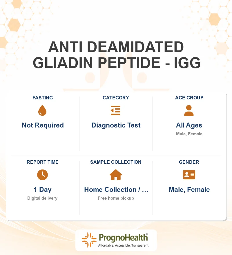 ANTI DEAMIDATED GLIADIN PEPTIDE - IGG