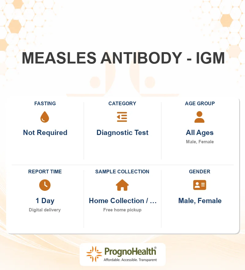 MEASLES ANTIBODY - IGM