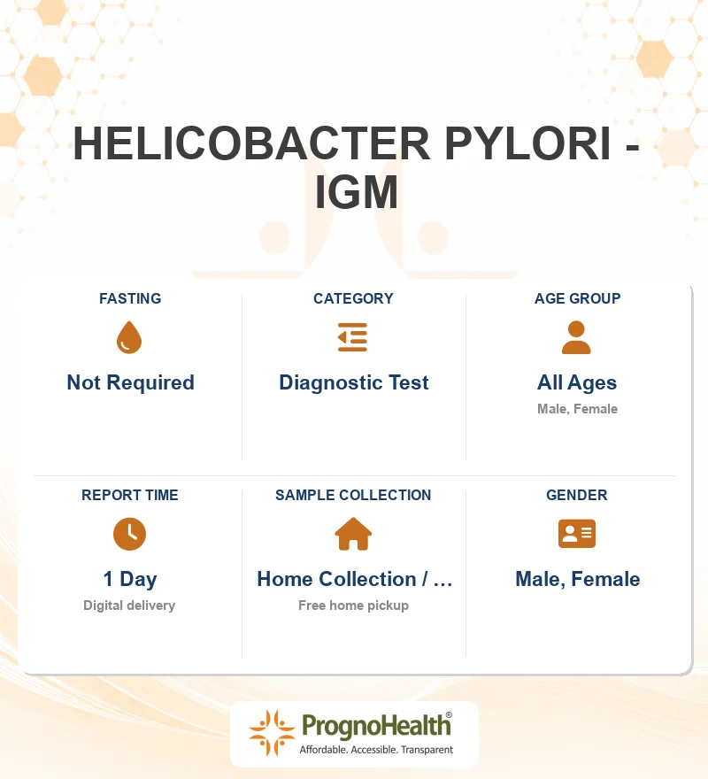 HELICOBACTER PYLORI - IGM