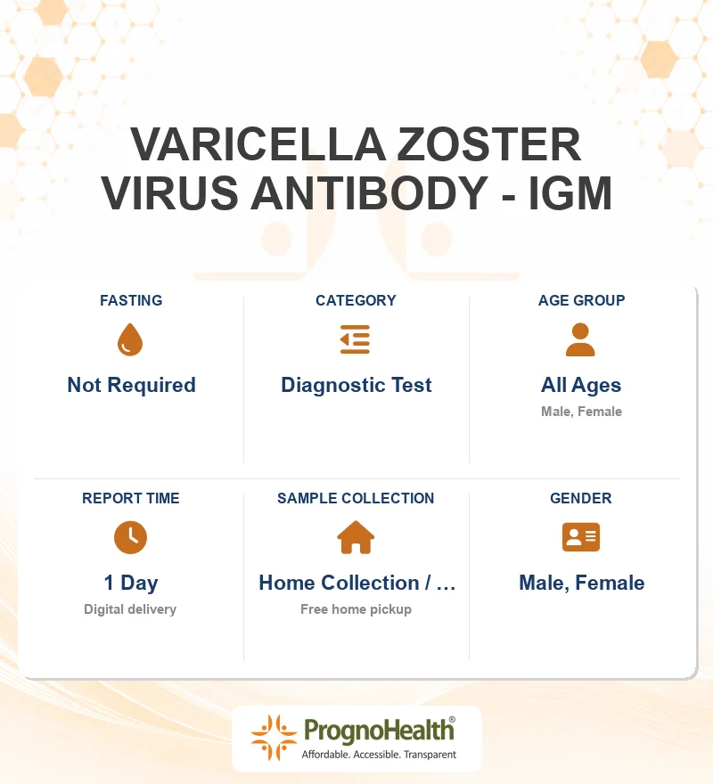 VARICELLA ZOSTER VIRUS ANTIBODY - IGM