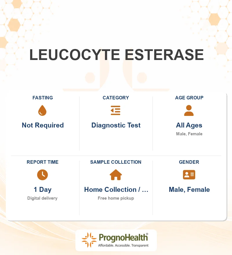 LEUCOCYTE ESTERASE