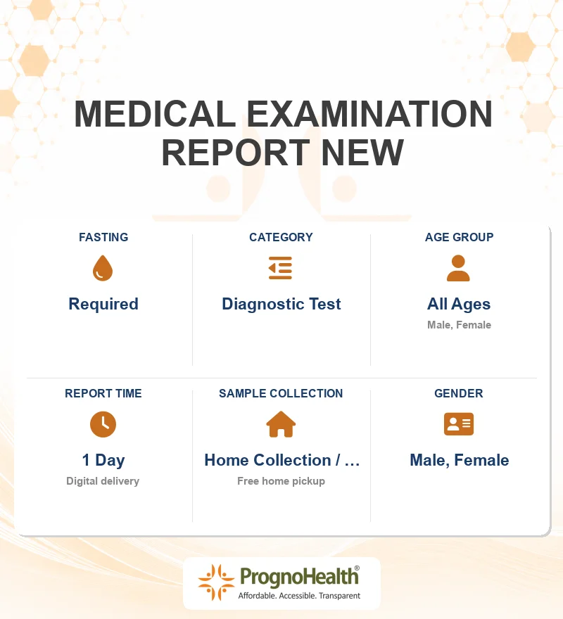 MEDICAL EXAMINATION REPORT NEW
