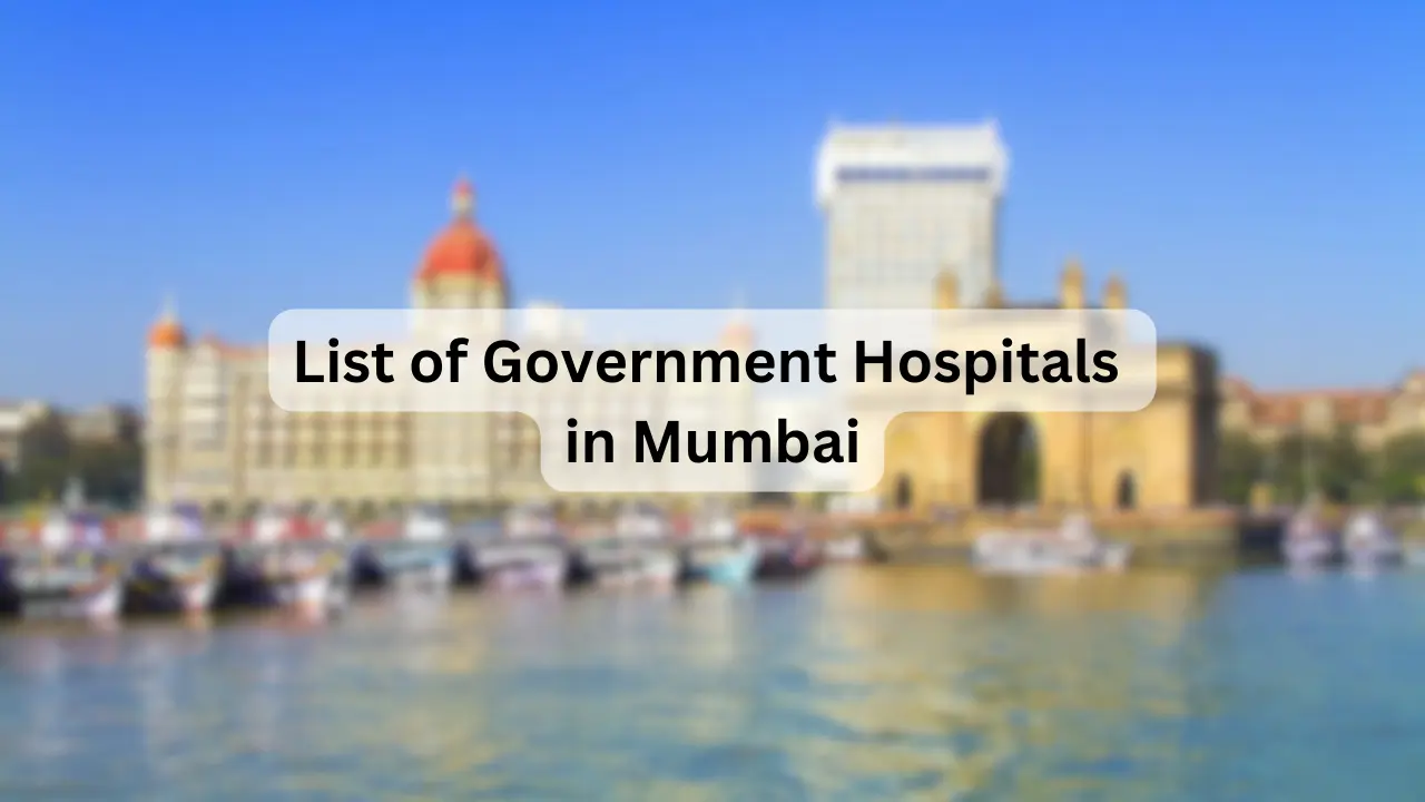 List of Government Hospitals in Mumbai