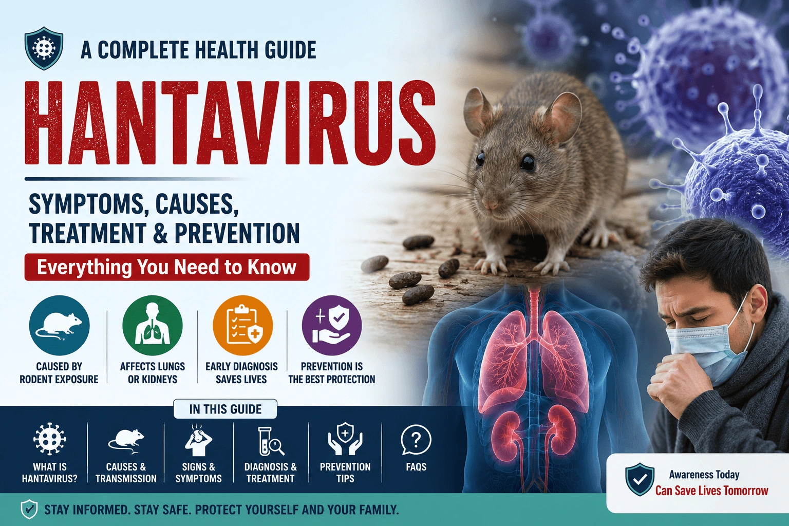 Hantavirus: Symptoms, Causes, Transmission, Diagnosis, Treatment & Prevention Guide
